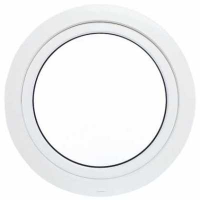 OB260PN Oeil de Boeuf PVC fixe